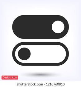 power off icon vector