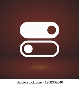 power off icon vector