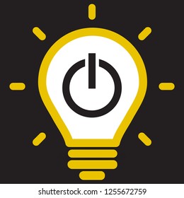 power off icon vector