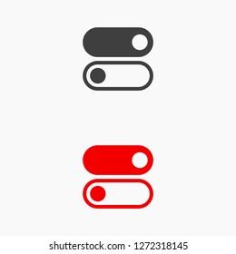 power off icon vector