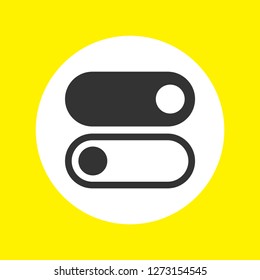 power off icon vector