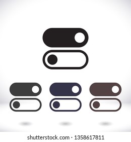 power off icon vector