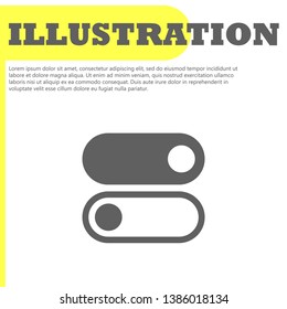 power off icon vector. 