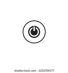Desactivar la plantilla de diseño de vectores de iconos y la ilustración con trazo editable 