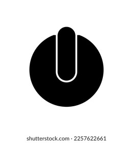 power off icon. Vector illustration for graphic design, Web, UI, app.