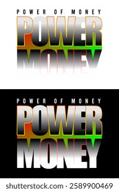 Power Off money design vector