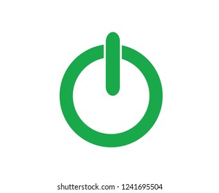 Power off (on) icon vector