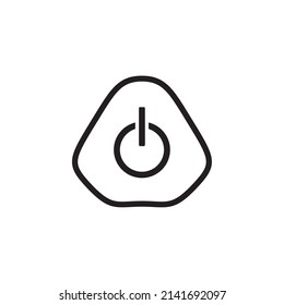 power on. button. icon power. power