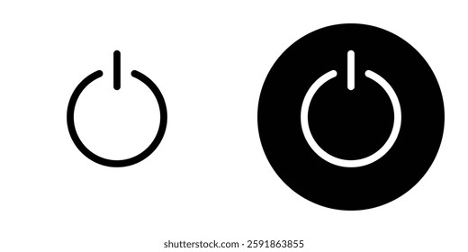 Power On Icon Symbol Sign