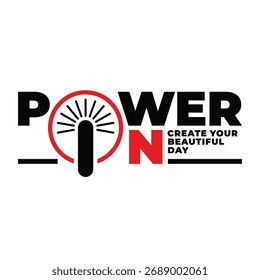 IDEIA DE DESIGN DO LOGOTIPO POWER ON VETOR.eps
