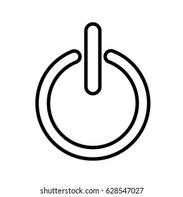 power on and off button