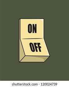 power on off logo icon template,power on off vector element