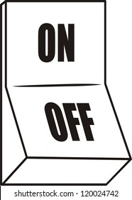 power on off logo icon template,power on off vector element