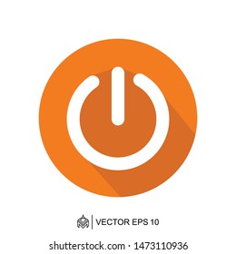 
power on off logo icon template,power on off vector element