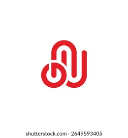 power on symbol stripes simple logo vector 