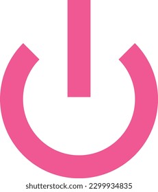 Schalten Sie das Vektorsymbol ein. Kann für Druck-, Mobil- und Web-Anwendungen verwendet werden.