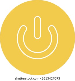 Power On vector icon. Can be used for printing, mobile and web applications.
