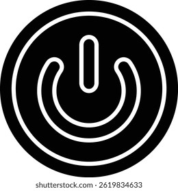 Power On vector icon. Can be used for printing, mobile and web applications.