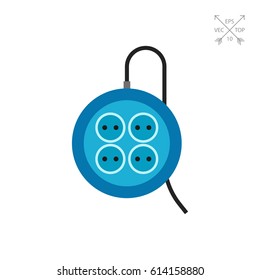Power Outlet and Power Cables Icon