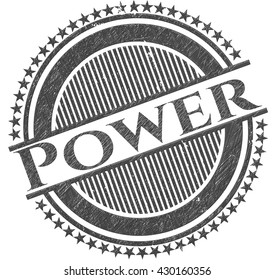 Power pencil emblem