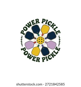 Diseño de logotipo de Pickleball