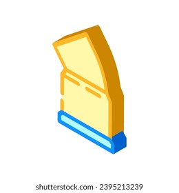 power pipeline isometric icon vector. power pipeline sign. isolated symbol illustration
