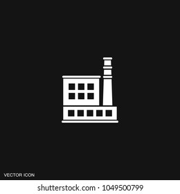 Power plant icon vector.