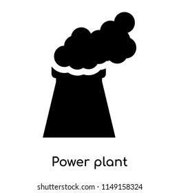 Power plant icon vector isolated on white background for your web and mobile app design, Power plant logo concept