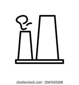 power plant icon vector llustration
