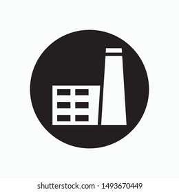 Power plant icon, vector symbol