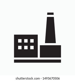 Power plant icon, vector symbol
