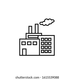 power plant line icon. Elements of energy illustration icons. Signs, symbols can be used for web, logo, mobile app, UI, UX