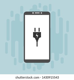 Power plug icon. flat illustration of Power plug vector icon for web