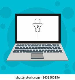 Power plug icon. flat illustration of Power plug vector icon for web