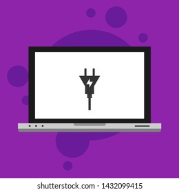 Power plug icon. flat illustration of Power plug vector icon for web