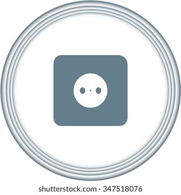 power plug (power outlet, electric outlet)