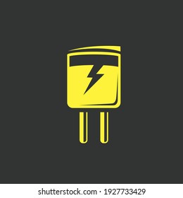 Power Plugs Logo Design Vector