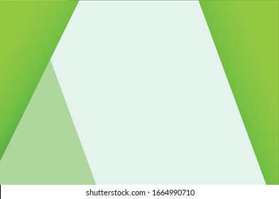 Eco verde de fondo de PowerPoint
