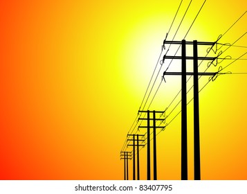 power poles