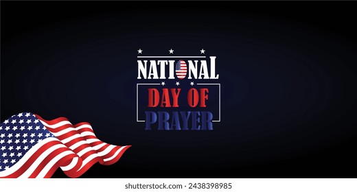 The Power of Prayer Commemorating National Day of Prayer Beautiful and stylish design