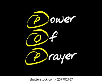 Power Of Prayer (POP), concept acronym