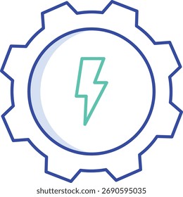 Entwurf eines Farbsymbols für Power-Prozess-Gliederung
