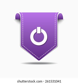 Power Purple Vector Icon Design