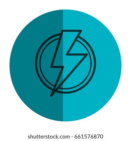 power ray symbol icon