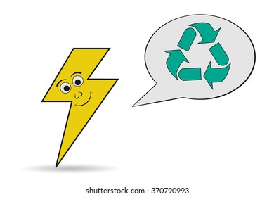 power recycling icon
