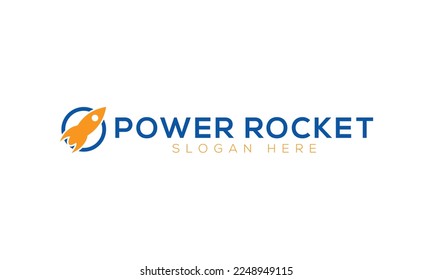 Design des Logo-Designs für Power Rocket-Pocket-Logos.
