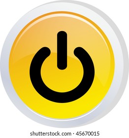 power sign icon button