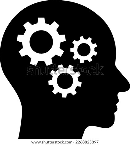 Power skill icon as concept of modern company management and corporate business management
