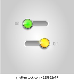 Power sliders for user interface