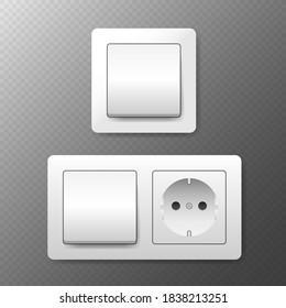 Power socket, great design for any purposes. Home icon vector. House icon.